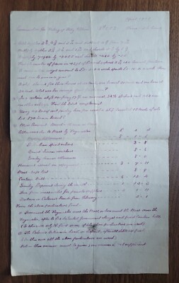 Prüfung zum Ranglistenunteroffizier 1918 - handschriftliche Rechenfragen.