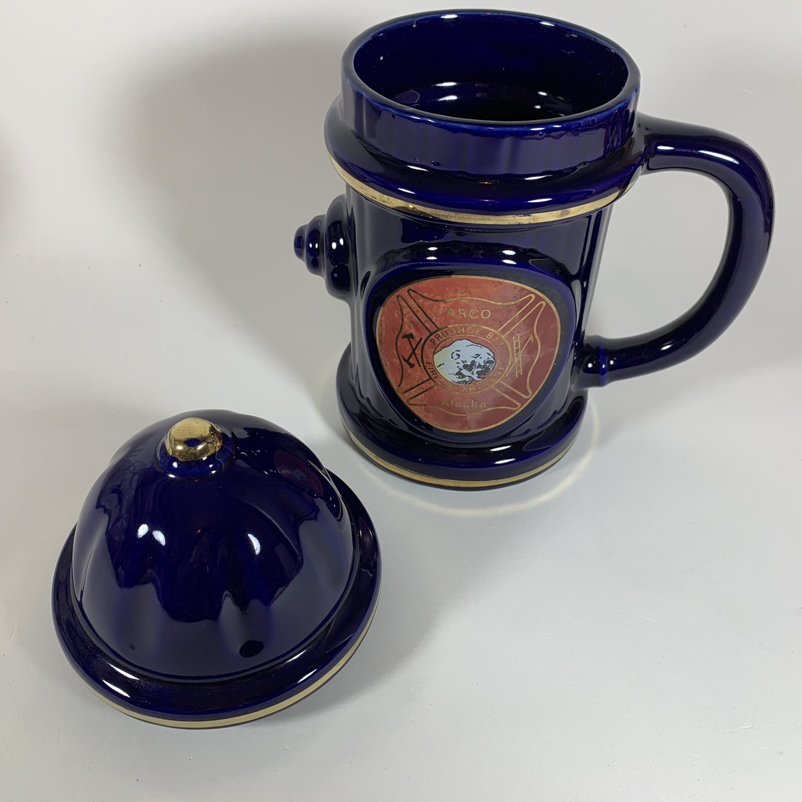 Vintage Prudhoe Bay Fire Department Arco, Alaska Hydrant StarCraft