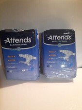 Attends Bariatric Briefs XXX-Large 70"-100" Two 8 Pcks New  DD60 Super Absorbent