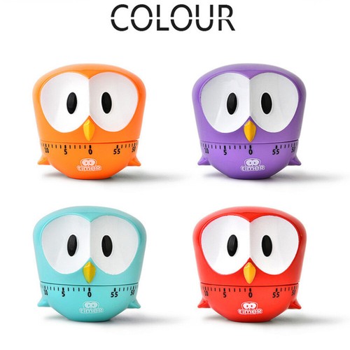 3 Pack Eieruhr Eule Wecker Umweltfreundlicher Timer Countdown-Timer - Bild 11 von 12