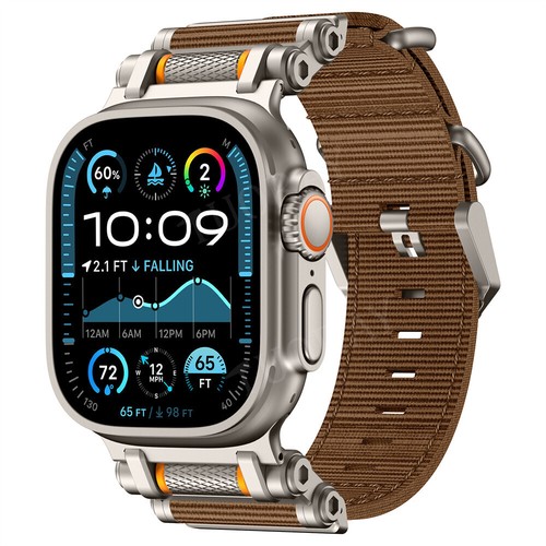 Correa de metal de nailon para Apple Watch iWatch Series 10 9 8 7 6 5 4 3 SE Ultra 2 - Imagen 61 de 80