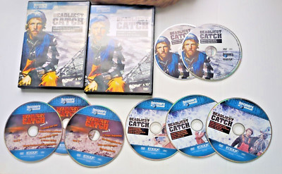 Deadliest Catch DVD Lot Season 1 E 3-10 S2 3 Discs S3 Complete Swords 3 of 4 Dis