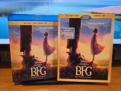 Disney The BFG Big Friendly Giant (Blu-ray + DVD + Digital HD) NEW, Sealed