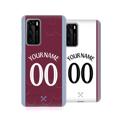 CUSTOM PERSONALIZED WEST HAM UNITED FC 2023/24 KIT GEL CASE FOR HUAWEI PHONES 4
