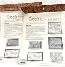 Magenta's Mozaic Sheets ~ Craft Cardstock for Stamping or Image Transferring New