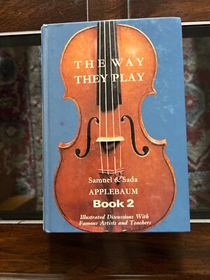 The Way They Play Book 2 by Samuel Applebaum & Sada Applebaum ( 1973 hc)