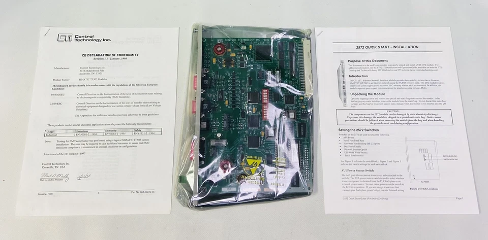 Módulo TCP/IP CTI 901J-2572 Ethernet 💥 Foto 2 de 4