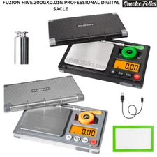 Fuzion Hive 200g x 0.01g Professional Digital Pocket Scale