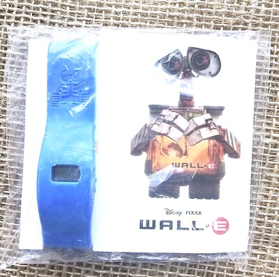 New 2008 Disney Pixar Wall-E Digital Watch Promotional Item Sealed Blue