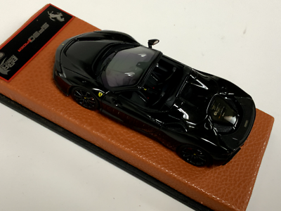 1/43 BBR Ferrari SF90 Spider Pack Fiorano Black Tan Leather
