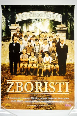 LES CHORISTES  THE CHORUS Original NM SLO movie poster 2004 CHRISTOPHE BARRATIER