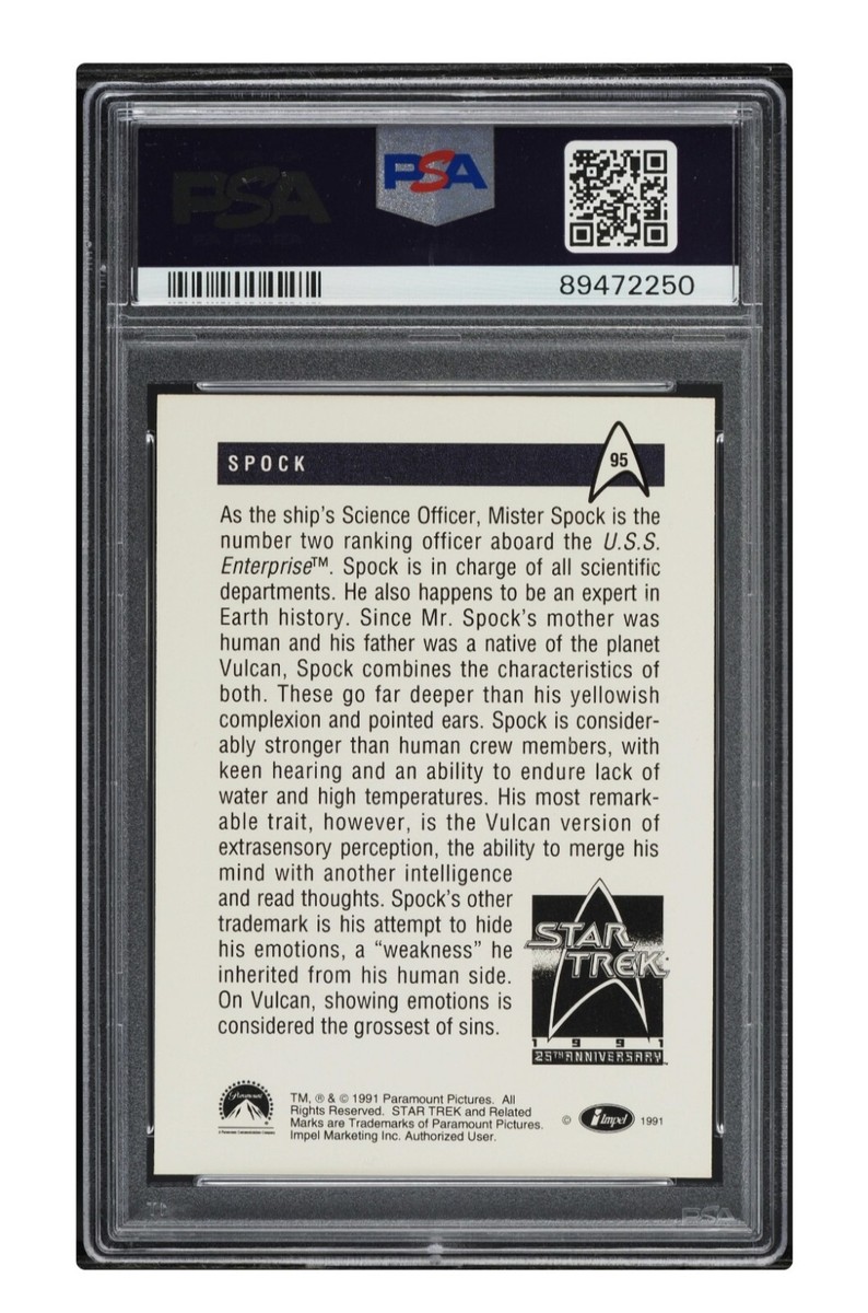 1991 スタートレック　25周年 Star Trek 1991 25th Anniversary Series II Trading Card Box