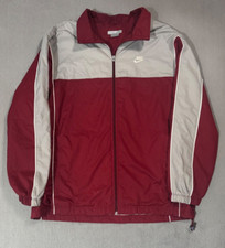 Nike Swoosh Vtg Y2K Crimson Winter Sports Track Jacket Windbreaker Parka Coat XL