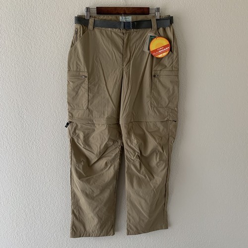 NWT Ll Bean Women's Tropicwear Zip Leg 