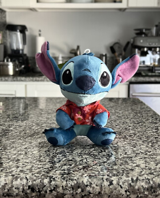 Disney Stitch Plush Kidrobot Target Red Aloha Shirt Lilo 8” New w/ Tags  Read*