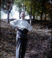 Vintage Stereo Realist Photo 3D Slide 'PREACHER' WHITE CHAPEL JAMAICA 1962