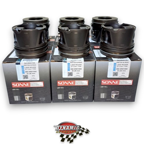 NEW 6X 84.50MM PISTONS & RING FOR LAND ROVER DISCOVERY VELAR SPORT 306DT 3.0 TDV6 - Picture 5 of 6