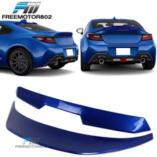 Fits 22-25 Subaru BRZ Toyota GR 86 #K7X Blue V Style Roof + TRD Trunk Spoiler