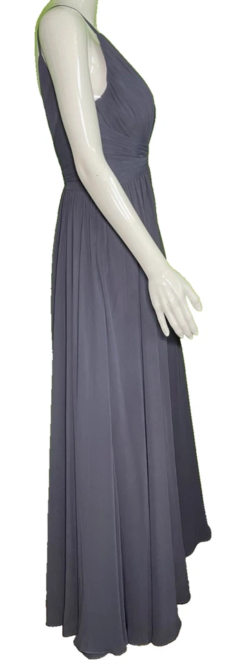 Azazie официальный размер 6 (A6) - фиолетовый серый платье выпускного вечера подружки невесты женское платье A 6 - Изображение 3 из 4