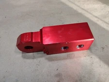Tow Shackle Hitch Receiver - 2 inch - Aluminum (Royal Hooks) RED