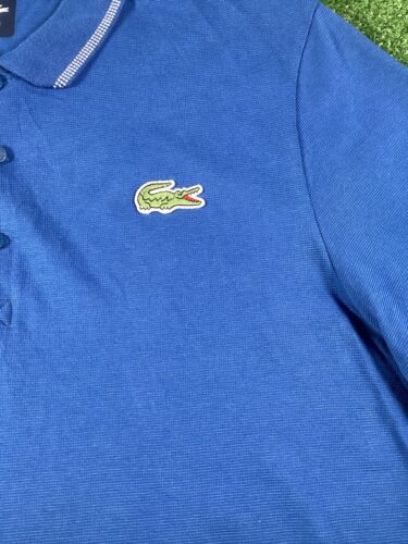 Lacoste Sport Ryder Cup 2018 Edition Blue Polo Shirt - Size Large US XL / FR 6 - Picture 5 of 13