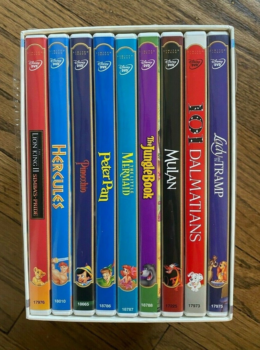 Walt Disney Animated Anthology DVD, 1999, 9-Disc Set Lion King II