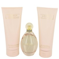 Lovely Sarah Jessica Perfume Women Gift Set 3.4 Oz Eau De Parfum Spray Lotion Lovely Sarah Jessica Perfume Women Gift Set 3.4 Oz Eau De Parfum Spray Lotion