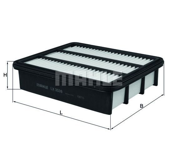 Mahle Original Air Filter LX 3539-image