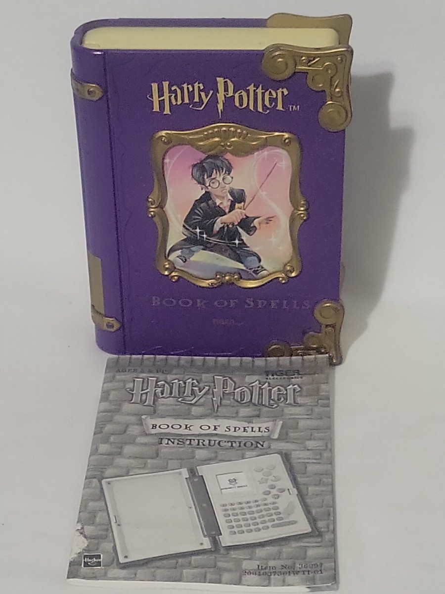 Vintage 2001 Harry Potter Book of Spells Tiger Electronics Game