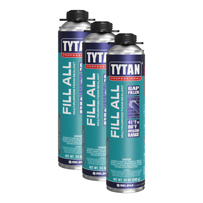 TYTAN Professional Fill All 24 oz. Gun Foam (3 Cans)