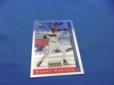 Manny Ramirez Classic Best 1993 Young Guns insert Foil