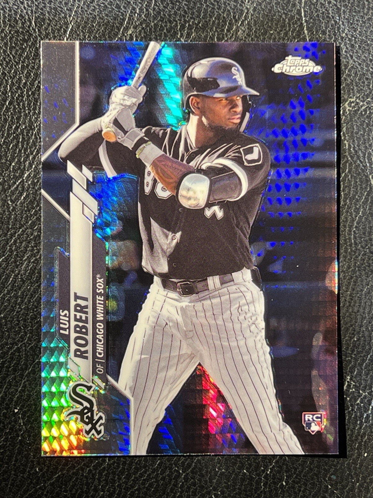 LUIS ROBERT 2020 Topps Chrome Prism Refractor 60