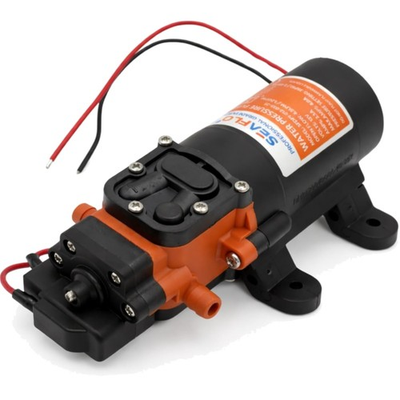 #ad Water Pressure Diaphragm Pump 12V DC 1.2 GPM 35 PSI Self Priming Quiet for RV... $85.98