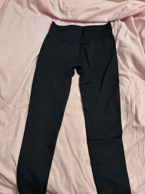 Scrunch Butt Lifting  Tight Black Leggings
