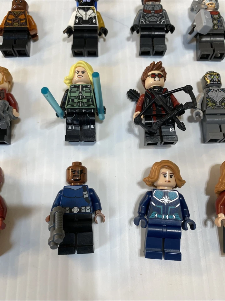 LEGO Marvel Minifigure Lot Of 23 Complete Figures - Near Mint Condition! LOOK! - Image 3 of 4