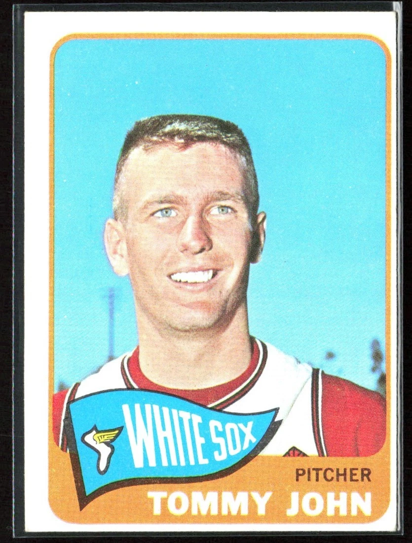 Tommy John trading card