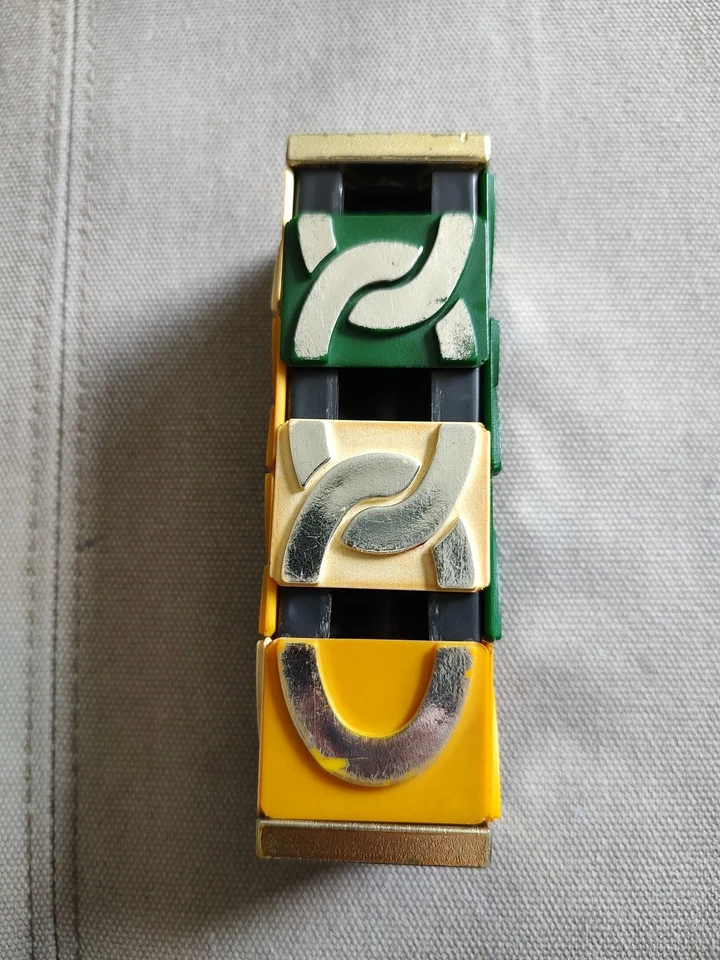 De colección 1981 Ideal The Missing Link Deluxe Edición DORADA Cubo de Rubik / RARO Twisty Foto 3 de 4