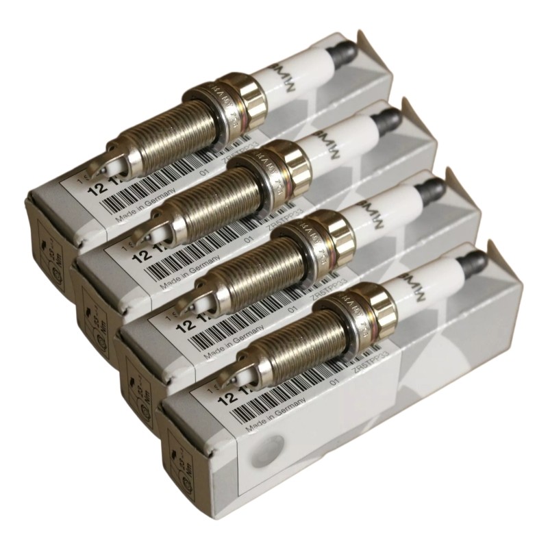 Genuine New 4pcs Spark Plug for BMW 3 5 6 7 X5 X6 12120037580