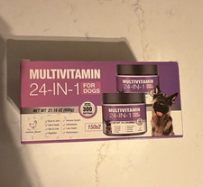24-in-1 Dog Multivitamin Soft Chews 300 Count Chicken Flavor Adult S/M/L