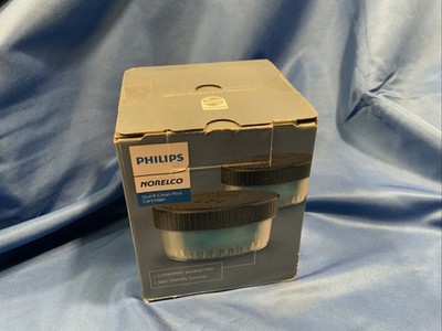 Philips Norelco Quick Clean Pod Cartridge CC12/52 2 Pack