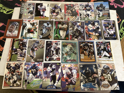 (50) Different Natrone Means Football Cards Inserts Chargers Lot Collection B