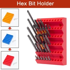 For Dewalt/Milwaukee Tools 1/4 In Hex Bit Holder Drill Bit Holder Organizer New