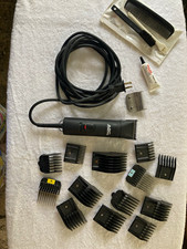 andis AGC Corded Electric Hair Clipper Black with blades and attachments