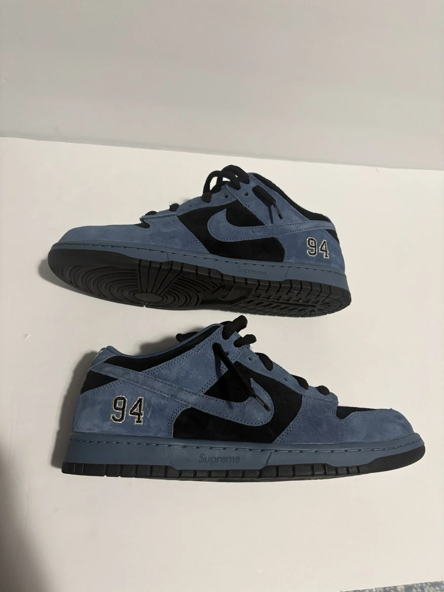 Preços baixos em Nike Supreme x Dunk SB Low Ocean Fog | eBay