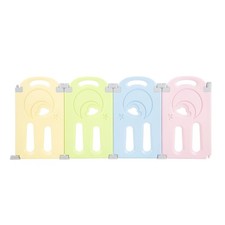 Fortella Cloud Castle Foldable Playpen, Baby Safety Play Yard with Whiteboard...
