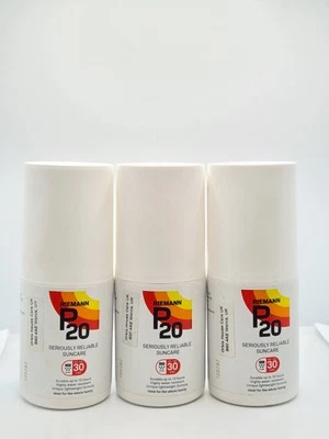 Riemann P20 Seriously Reliable Suncare SPF30 Spray 40ml Pack Of 3, 120ml Total