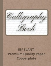 Calligraphy Paper Pad - Copperplate - 55 degree | Slant Angle... 
