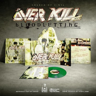 Overkill - Bloodletting Popup LP Green Vinyl Edition (2000 - EU - Reissue)