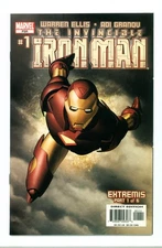 IRON MAN Vol.4 #1(1/05)EXTREMIS, PT.-1(WARREN ELLIS/ADI GRANOV)CGC IT(9.8)RAW!!!