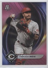 2022 Bowman Platinum Pink 138/199 Jonathan India #38 9pd